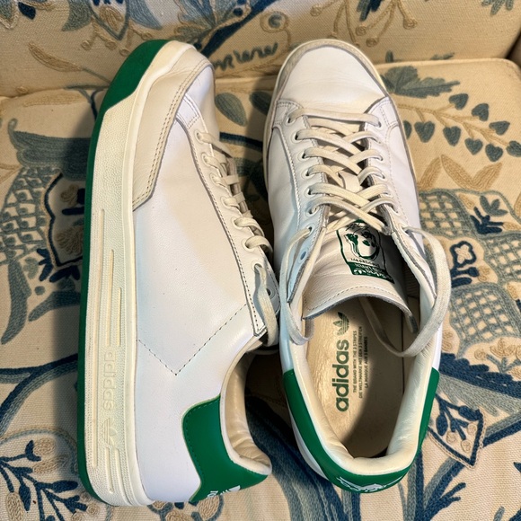 Adidas Rod Laver Leather Sneakers.  Size 12 - Picture 7 of 9